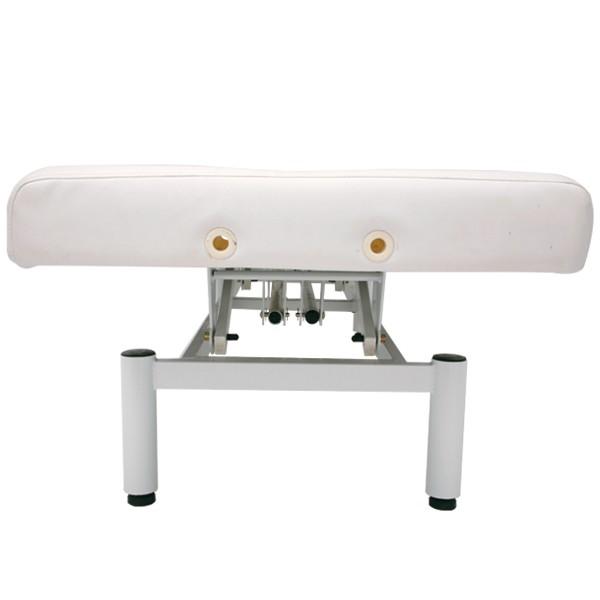 7BEAUTY（7ビューティー） 手動昇降 マッサージベッド 有孔 ホワイト