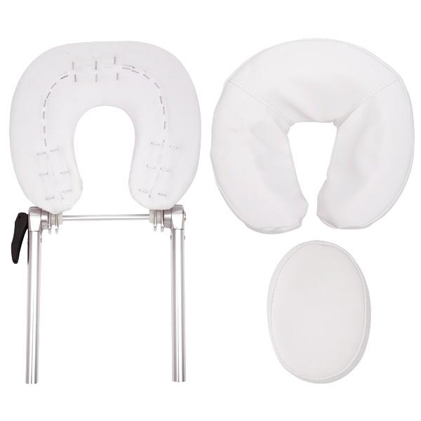 7BEAUTY（7ビューティー） 手動昇降 マッサージベッド 有孔 ホワイト