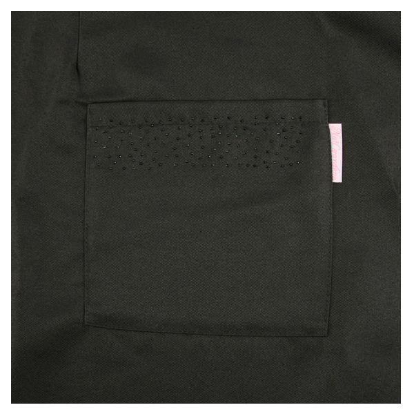 7BEAUTY（7ビューティー） エプロン ストーン付き たすき掛け ブラック