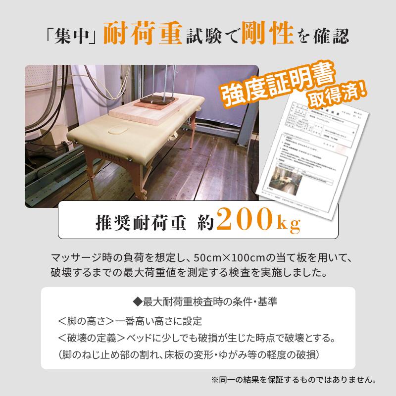 7BEAUTY（7ビューティー） マッサージベッド 折りたたみ 軽量 施術用