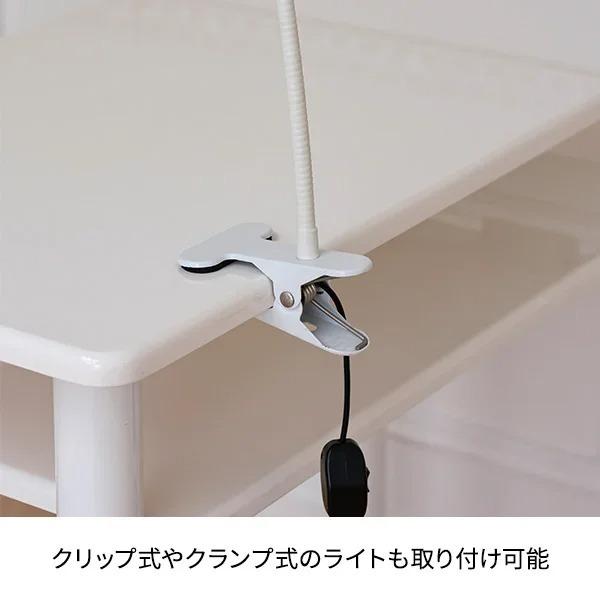 7BEAUTY（7ビューティー） ネイル テーブル 2口コンセント付 幅70×奥行