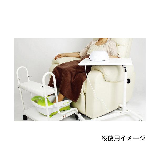 7BEAUTY ネイル サイドテーブル キャスター付き スリム 高さ調節 7BEAUTY ネイル サイドテーブル キャスター付き スリム 高さ調節
