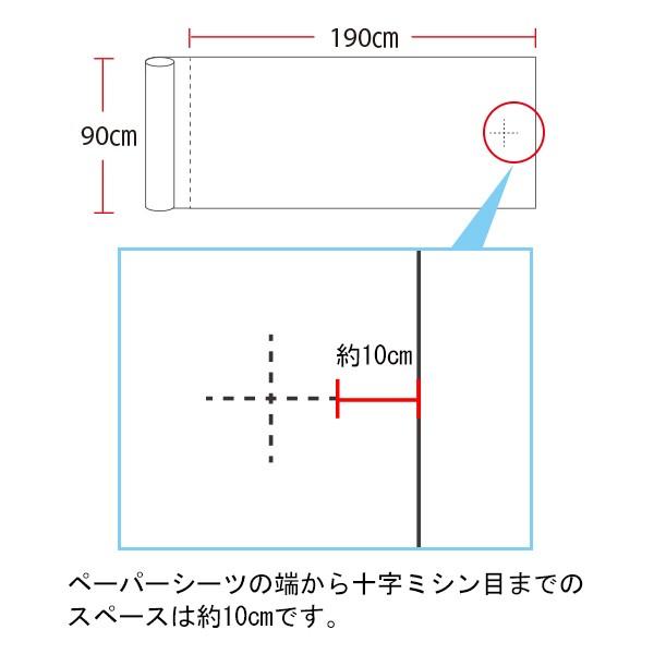 ペーパーシーツ 非防水 厚手 ブラウン 4本セット 幅90×長さ190cm 計200枚分 使い捨て 使い捨てシーツ ベッドシーツ 不織布 介護用 エステ用 サロン用の画像