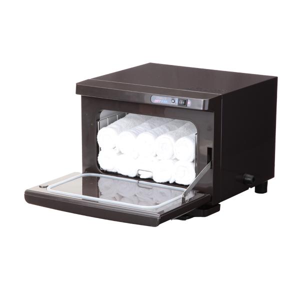 タオルクーラー＆ウォーマー 前開き 6.5L 温冷 ブラウン 高さ26×幅33