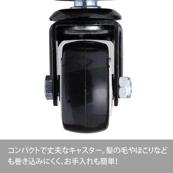 スツール TR01 サドル状座面 キャスター付き椅子 丸椅子  椅子 キャスター 回転椅子 昇降式 回転 美容室 カットチェア エステ ネイル 高さ 調節 チェア | 7BEAUTY | 09