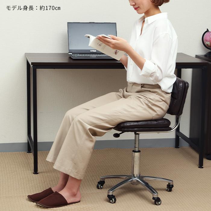 ダークブラウン ハート型背もたれ 椅子 7BEAUTY（7ビューティー） 背もたれ付き チェア TA-284 ダークブラウン