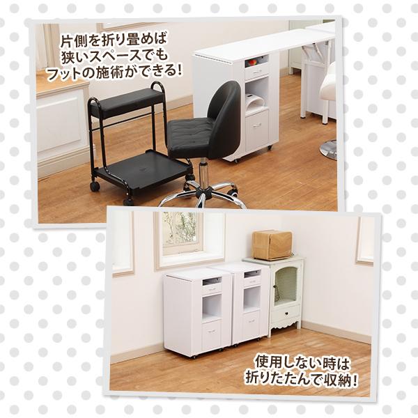 7BEAUTY 折りたたみ ネイルテーブル 幅50〜172cm×奥行38cm×高さ 7BEAUTY 折りたたみ ネイルテーブル 幅50〜172cm×奥行38cm×高さ