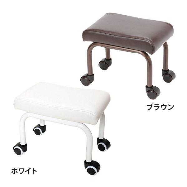 ロースツール Miniスクエア キャスター付き 椅子 全2色 高さ30cm ミニ スツール 低め フットケアスツール フットケアイス フット ネイル セブンショップpaypayモール店 通販 Paypayモール