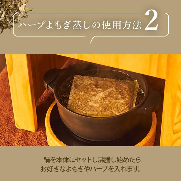 　　エステ店舗で使用　よもぎ蒸しセット よもぎ蒸し ハーブ蒸し ハーブ パック 自宅 業務用 国産 オーガニック