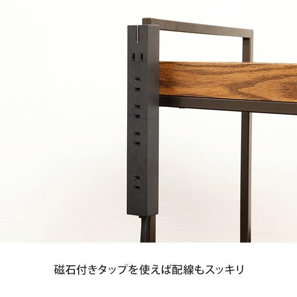 7BEAUTY 木製 ウッド ワゴン キャスター付き 3段 キッチンワゴン