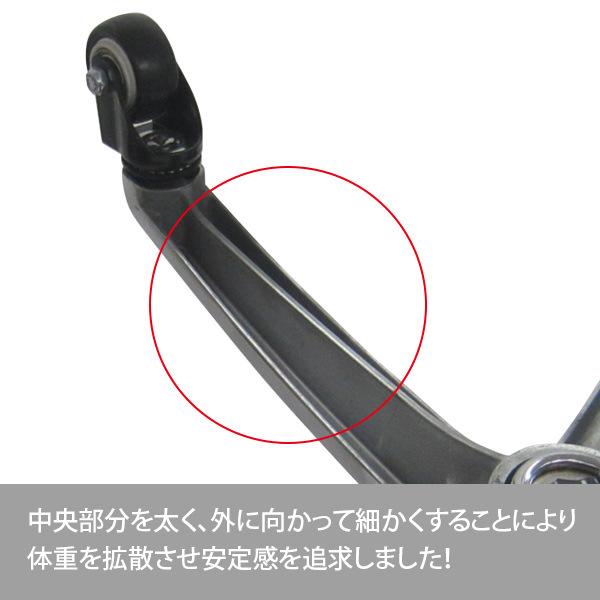 低反発 スツール DX キャスター付き椅子 丸椅子 椅子 キャスター 回転椅子 美容室 カットチェア エステスツール ネイル エステ サロン 施術 昇降式 チェア | 7BEAUTY | 08