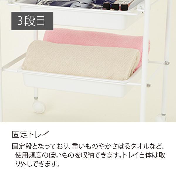 SEVEN BEAUTY（セブンビューティー） ワゴン キャスター付き 引き出し