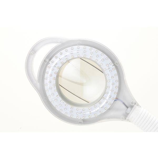 拡大鏡 ルーペ ライト付 まつげエクステ ネイル エステ　セブンビューティー 7BEAUTY（7ビューティー） 拡大鏡 ルーペ スタンド ライト付 拡大