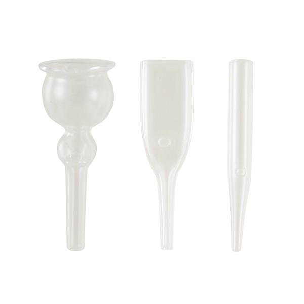 3機能 美顔器 NF-330 部品 吸引ガラス管3本セット 21989用 超音波美顔
