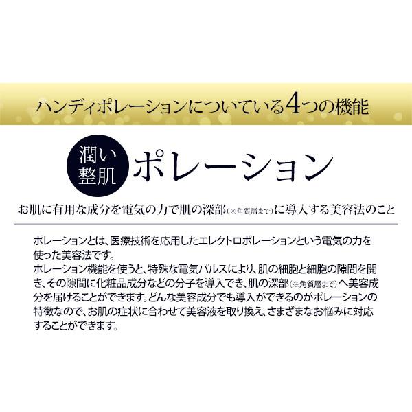 エレクトロポレーション EMS RF LED 美顔器 ハンディポ エレクトロポレーション EMS RF LED 美顔器 ハンディポ