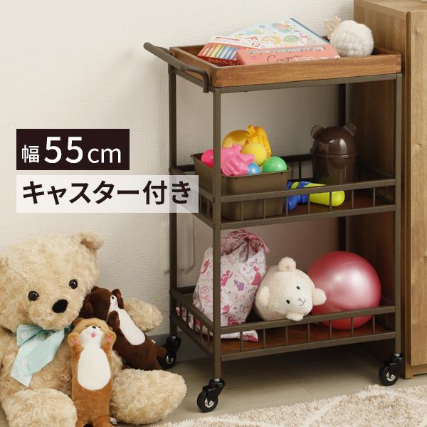 SEVEN BEAUTY（セブンビューティー） ウッド 木製 ワゴン ラック