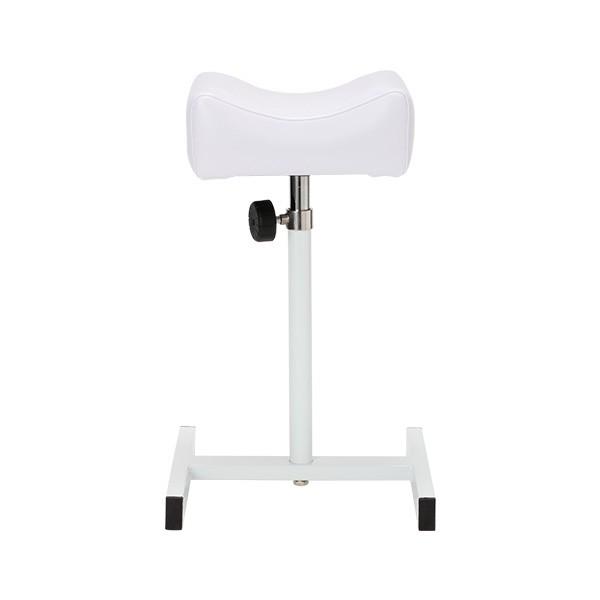 オットマン 足置き台 フットレス Foot ネック台 ホワイト 高さ46 59cm 足置き Pvcレザー 足台 フット台 ペディキュア台 ペディ台 ネイル台 フットケア 7エステnshop店 通販 Paypayモール
