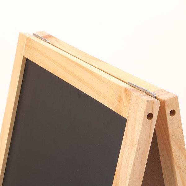 A型 看板 ブラックボード 両面 木製フレーム Woody 幅45×高さ105cm