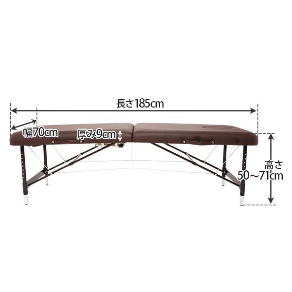 マッサージベッド 施術用 長さ約180cm 幅約65cm 高さ約65cm マッサージベッド 施術用 長さ約180cm 幅約65cm 高さ約65cm