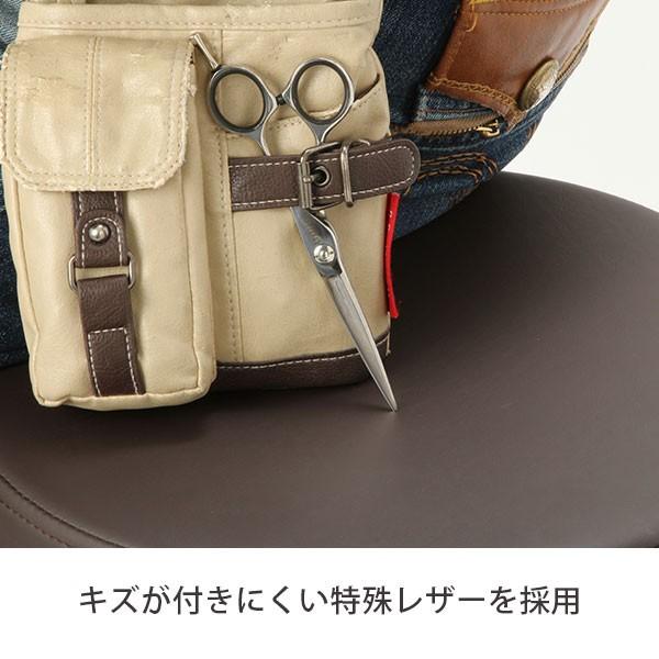 スツール PROTECT 特殊レザー座面 キャスター付き 丸椅子 ブラウン 高さ45〜57cm キャスター付き椅子 いす 椅子 キャスター 回転椅子 昇降式 回転 美容室 | 7BEAUTY | 02