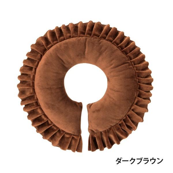 CALOS マッサージ枕 ブラウン Amazon｜ジェル 顔マクラ (バンド付き) ライトブラウン [ マッサージ枕