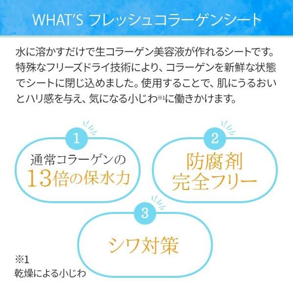7BEAUTY（7ビューティー） 生コラーゲンシート 2枚×5セット 美容液