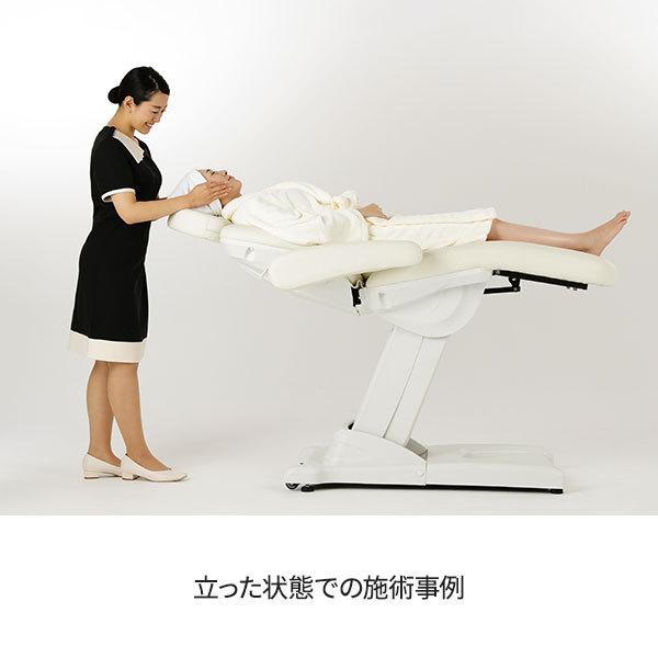 7BEAUTY 電動 フェイシャルベッド モーター オフホワイト 7BEAUTY 電動 フェイシャルベッド モーター オフホワイト