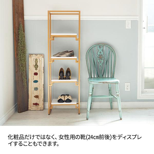 プロフ必読様❤️専用　ブライス専用椅子と、飾り棚の２点セット 7BEAUTY（7ビューティー） ディスプレイ 棚 スリム 4段 幅40×奥行20×高