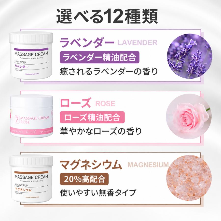 SEVEN BEAUTY PRO サロン仕様 マッサージクリーム 450g コラーゲン 2個