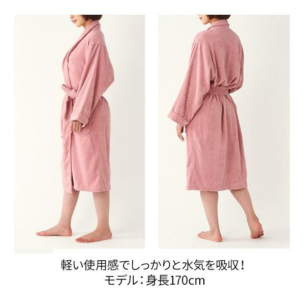 7BEAUTY（7ビューティー） バスローブ ガウン 全5色 タオル地 綿100