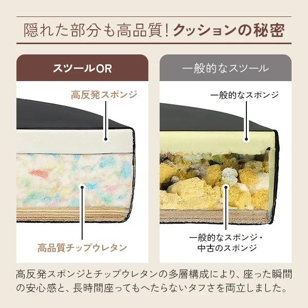 SEVEN BEAUTY（セブンビューティー） スツール OR 低め キャスター付き