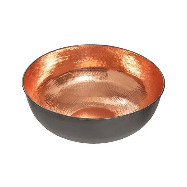 銅製 フットバス 41.5×15cm 足湯器 足温器 足湯 バケツ 足元暖かグッズ