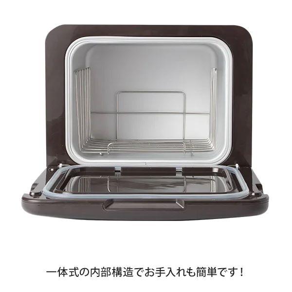 タオルウォーマー C-080 前開き 8L ホワイト 高さ27×幅32×奥行27cm