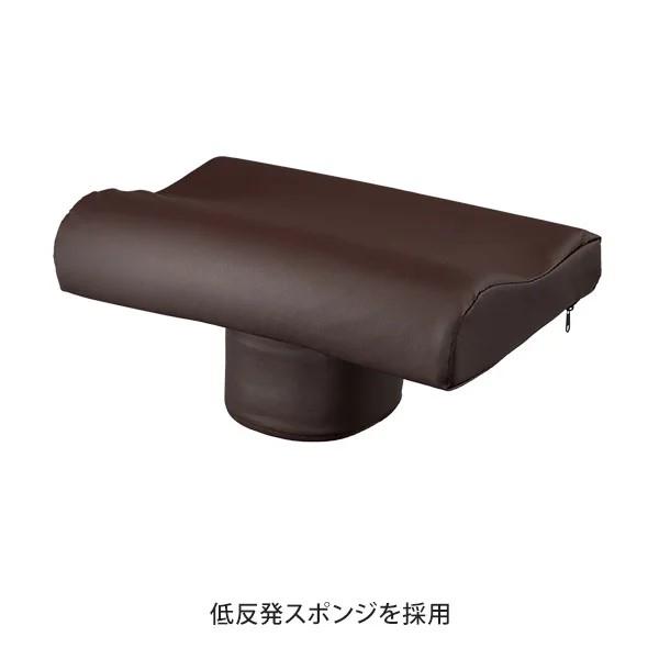 有孔ベッド用 枕 まくら ソフト 柔らかめ 低反発 低反発マクラ 仰向け