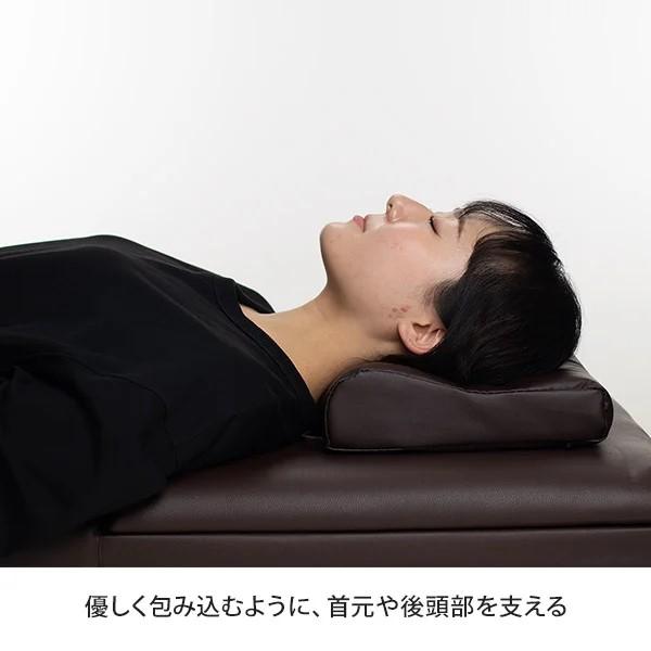 有孔ベッド用 枕 まくら ソフト 柔らかめ 低反発 低反発マクラ 仰向け