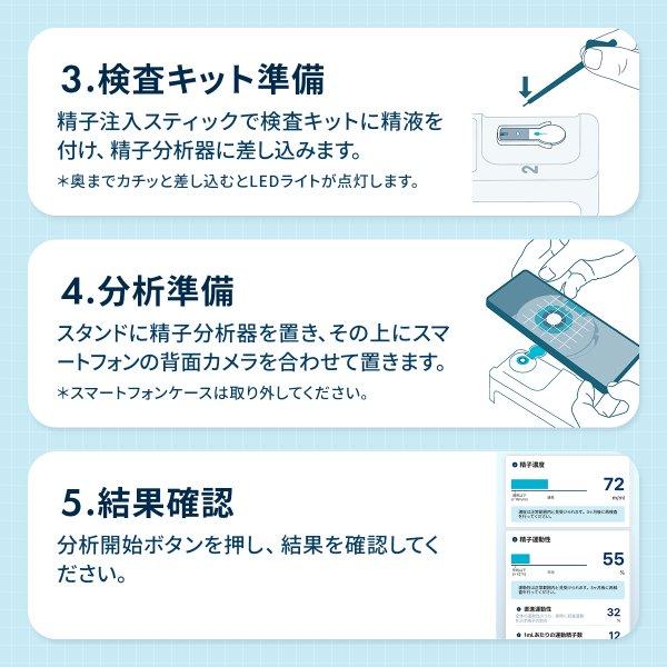 HAGOBOGO ハゴボゴ 精子 検査 ホームキット PRO 精子検査 精液検査