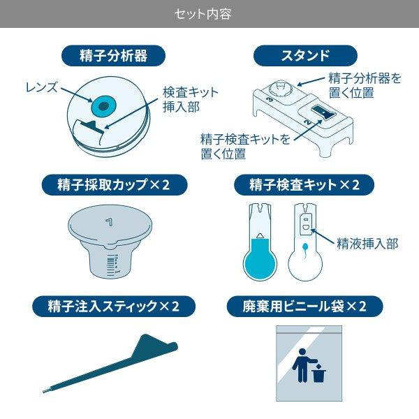 HAGOBOGO 精子検査ホームキッPRO 精子チェッカー 妊活 セルフチェック HAGOBOGO ハゴボゴ 精子 検査 ホームキット PRO 精子検査 精液検査