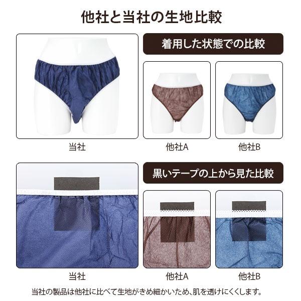 ペーパーショーツ 5Lサイズ 全3色 150枚入り 不織布 紙ショーツ 紙