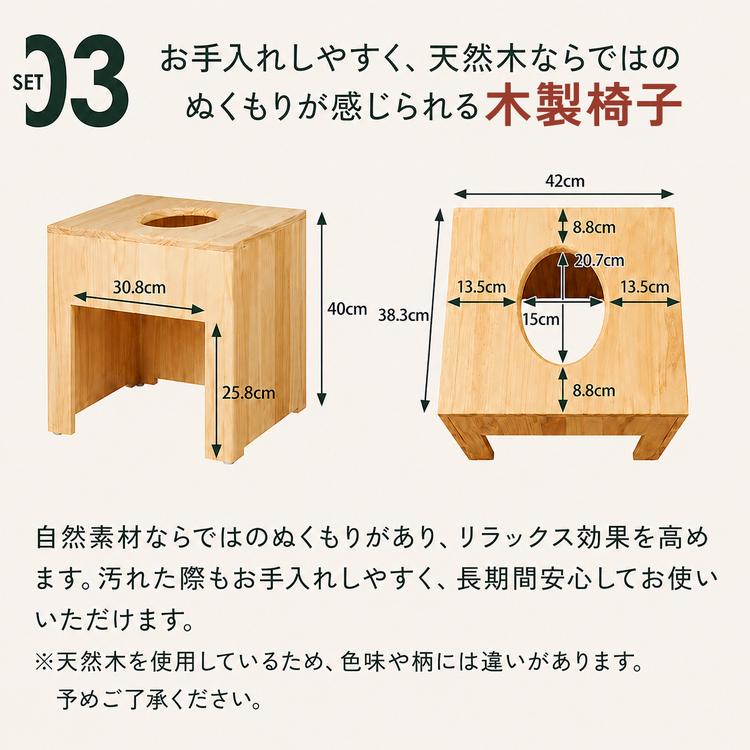 SEVEN BEAUTY（セブンビューティー） 日本製パック よもぎ蒸し セット