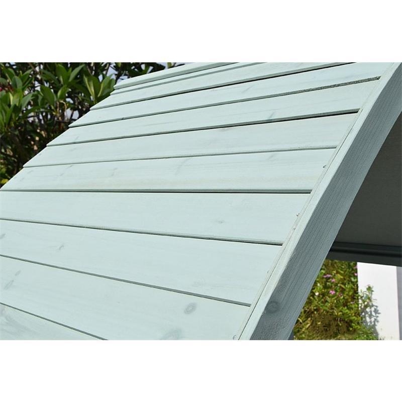 25【新品未使用】 ベンチ あずまや 亭 屋根 屋外 庭 ガゼボベンチ 日よけ 雨よけ 天然杉材 ダブル カジュアル 120.5*76*170cm 組立品 【NAN1739274751】(62431円)