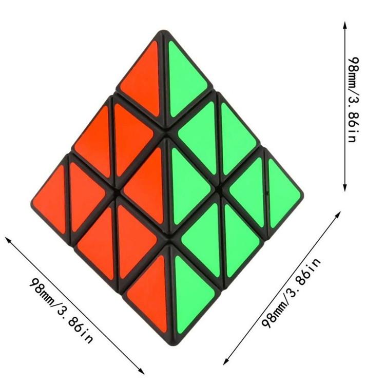 ピラミンクス スピードキューブ 三角形 ピラミッド型 ルービックキューブ 立体パズル 正4面体 三角錐状 競技 ゲーム パズル 脳トレ Toy ユミショップ 通販 Yahoo ショッピング