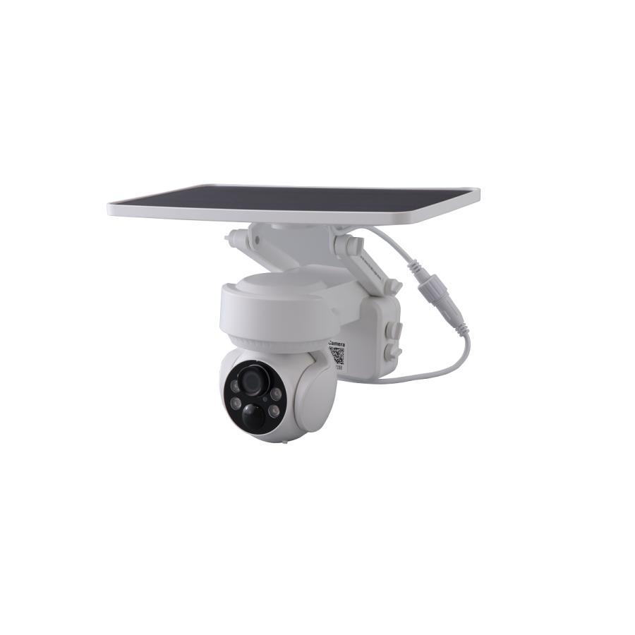 美品 NSK 防犯カメラ ソーラー式 Wi-Fi　NS-X100WWH X-1ソーラーバッテリーPTZカメラ_Wi-Fiモデル_ホワイト : NSK