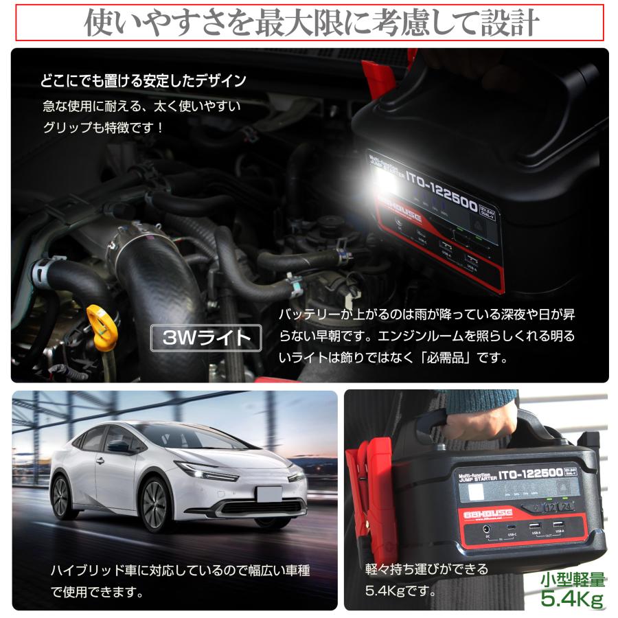 88ハウス 人気! 超大容量 軽量 コンパクト ITO 122500mAh 12V 88ハウス 人気! 超大容量 軽量 コンパクト ITO 122500mAh 12V