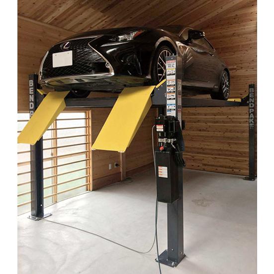 BendPak BENDPAK 4柱リフト HD-9ST-200 標準 単相200V 最大重量4000KG 