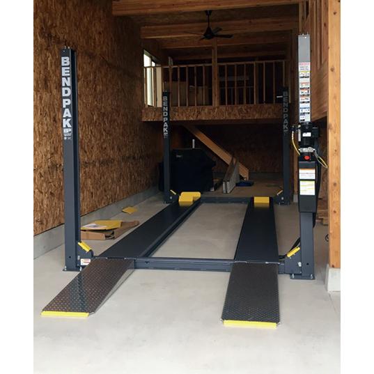 BendPak BENDPAK 4柱リフト HD-9XW-200 ワイドハイロング 単相200V