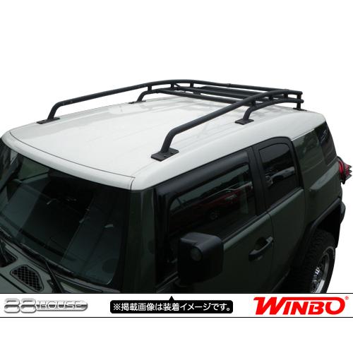 WIN18 FJクルーザー ルーフラック ブラック キャリア 全年式 国内  