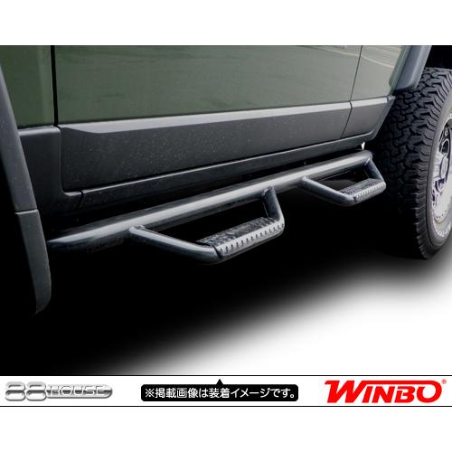 WIN6 FJクルーザー トレイルバー サイドステップ ブラック WIN6 FJクルーザー トレイルバー サイドステップ ブラック