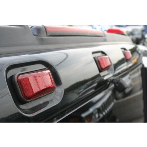 【送料無料】ハマー　H2 ルーフ　マーカー　 クロム　メッキ　4点セット 送料無料】ハマー H2 ルーフ マーカー クロム メッキ 4点セット
