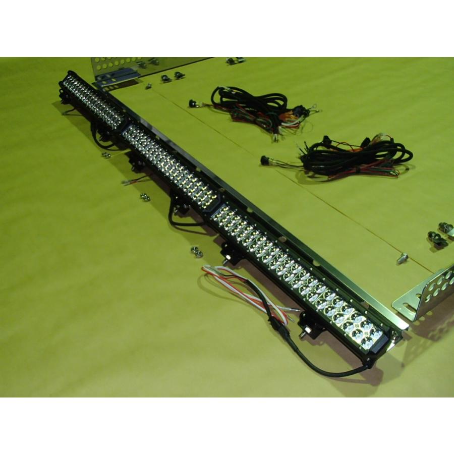 88ハウス ハマー H2 LEDライトバー 専用ブラケット付き ルーフライト