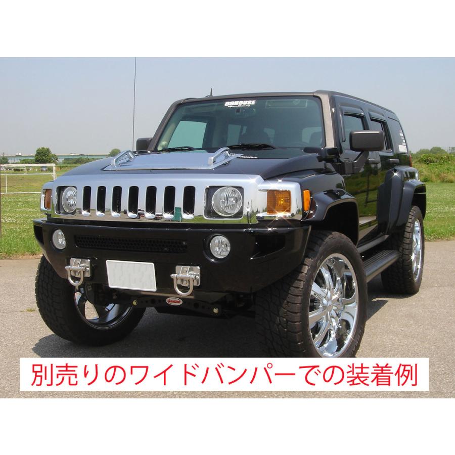 88ハウス ハマーH3 オーバーフェンダー 90mmワイド 1台分 未塗装